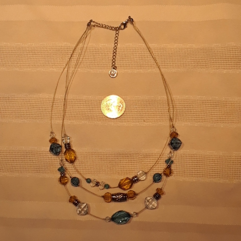 Napier layered bead necklace.